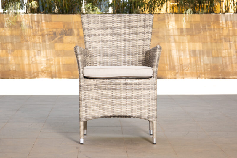 jamaica 6 seater outdoor dining table + 6 chairs