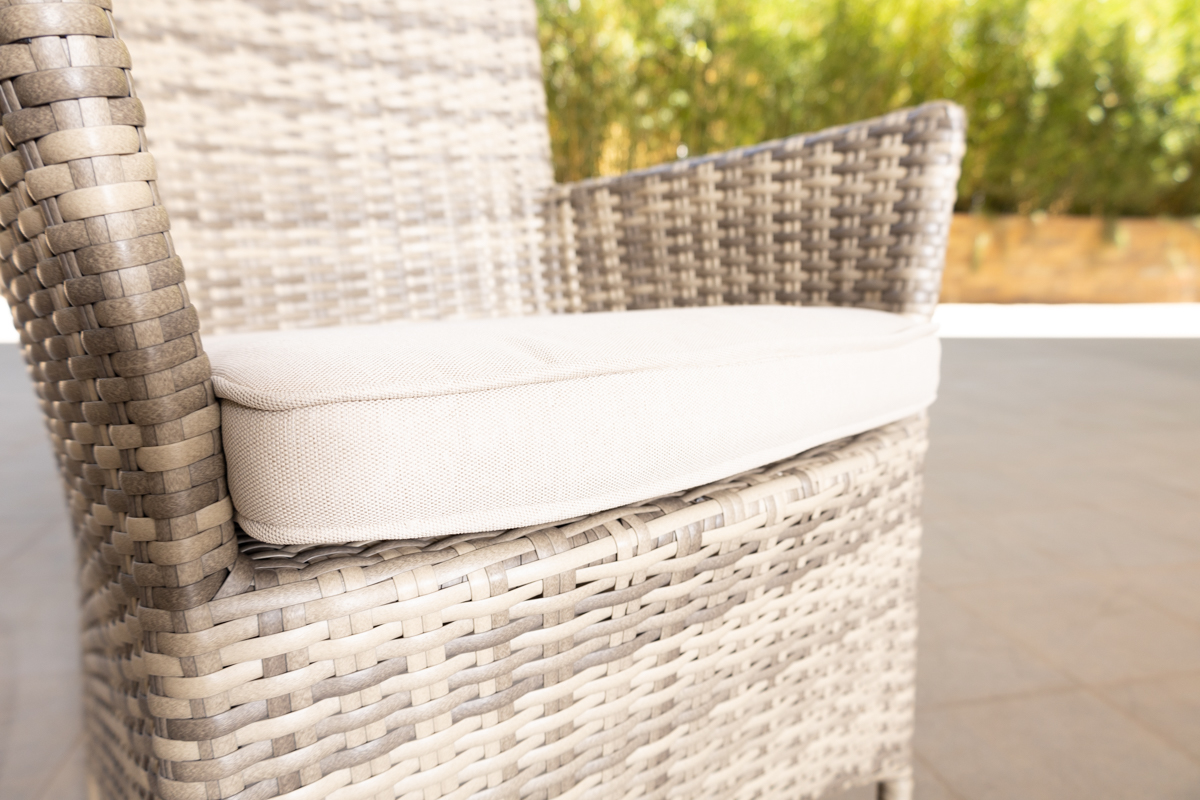 JAMAICA 6 Seater Outdoor Dining Table + 6 Chairs 11 jamaica 6 seater outdoor dining table + 6 chairs