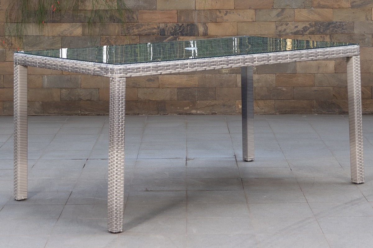 JAMAICA 6 Seater Outdoor Dining Table + 6 Chairs 21 jamaica 6 seater outdoor dining table + 6 chairs