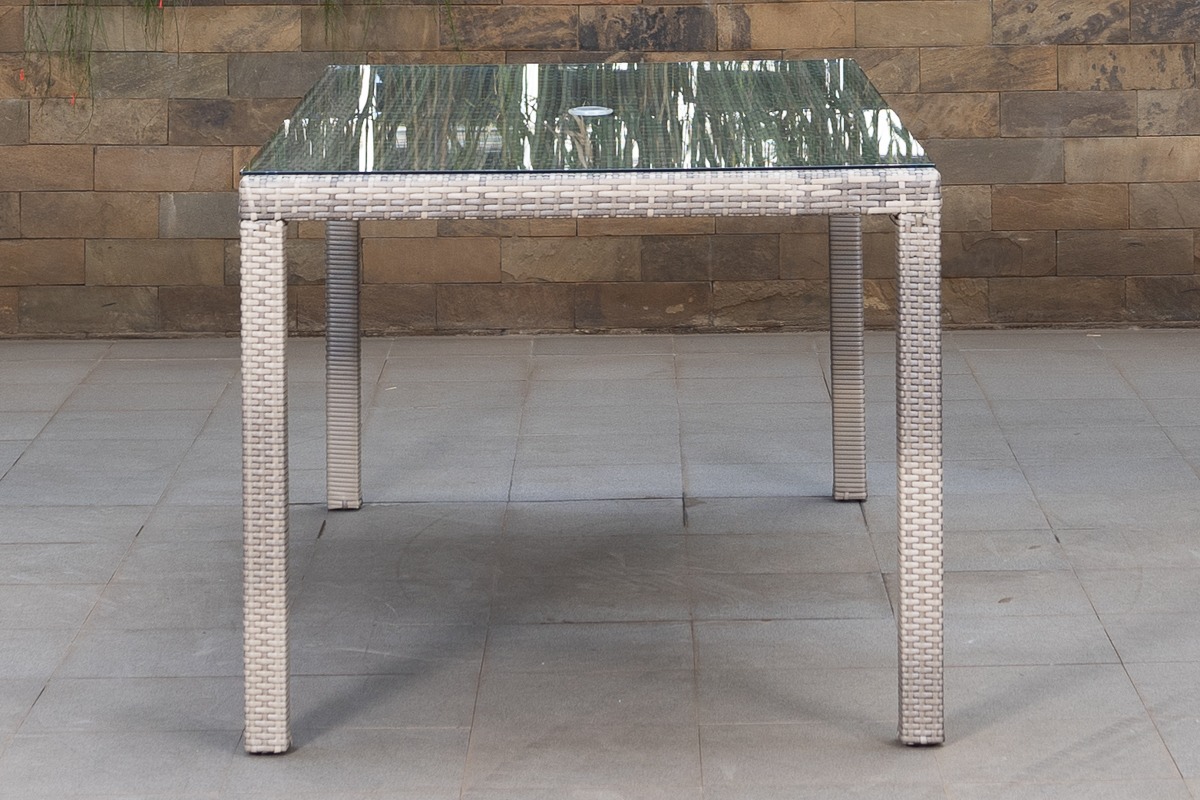 JAMAICA 6 Seater Outdoor Dining Table + 6 Chairs 29 jamaica 6 seater outdoor dining table + 6 chairs