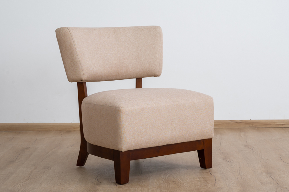 atlantis fabric armless chair