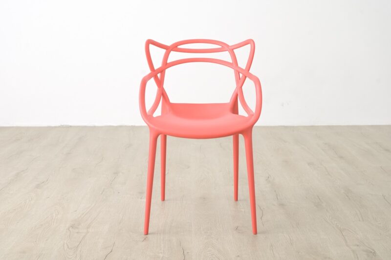 kartel red arm chair