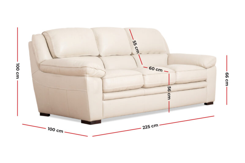 napoli 7 seater leather sofa (3+2+1+1)