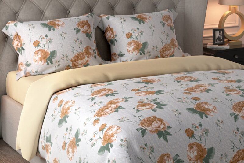 francesca king duvet cover + 2 pillow cases