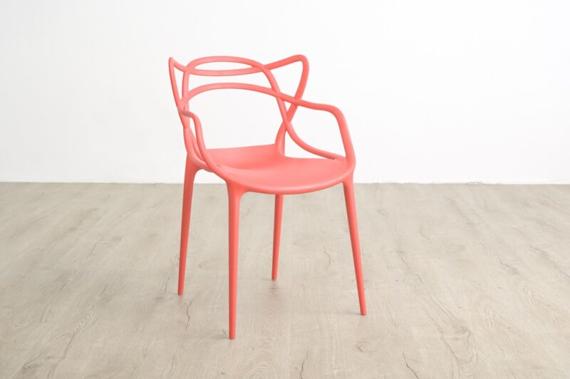 kartel red arm chair