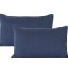 cotsmere dark blue pillow cases