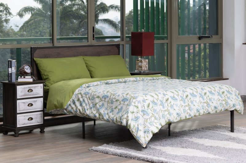 BOHO Floral Queen Duvet Cover