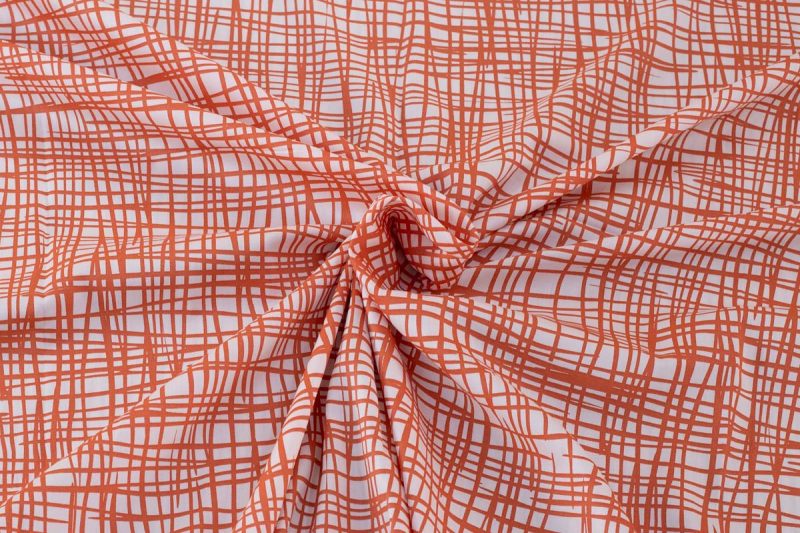 ASHBY Red King Flat Sheet + 2 Pillow cases