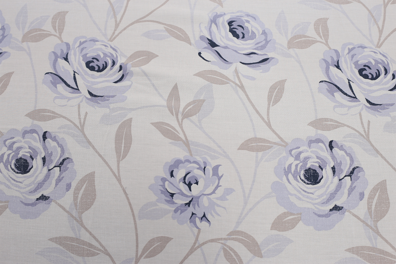 MAYROSE Blue King Flat Sheet + 2 Pillow cases