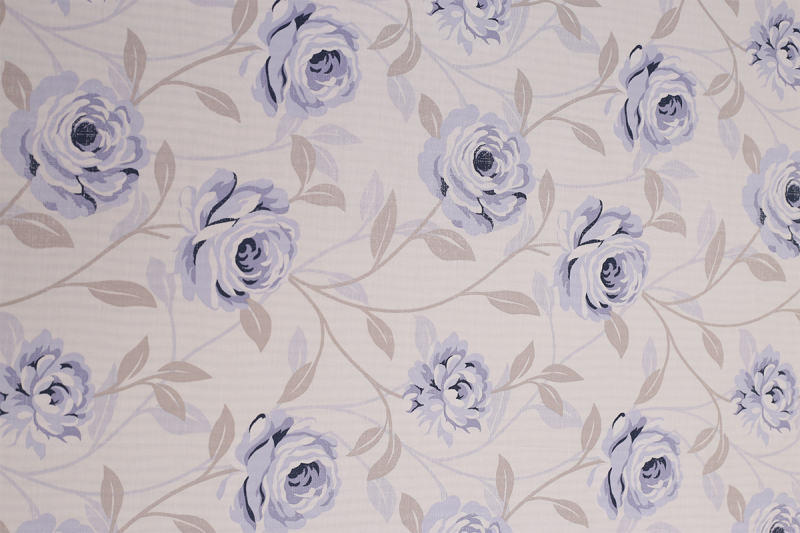 MAYROSE Blue King Flat Sheet + 2 Pillow cases