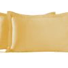 viola pale gold pillow cases