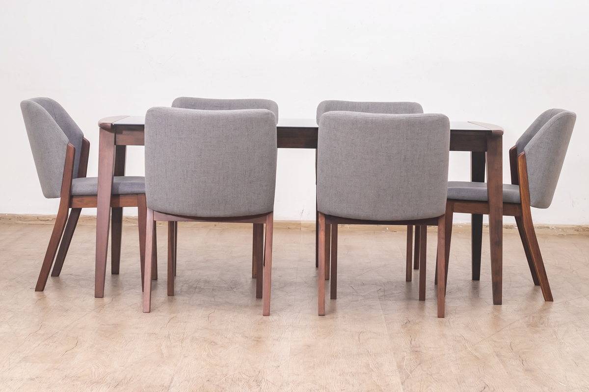ARLENE Dining Table + 6 Chairs 3 arlene dining table + 6 chairs
