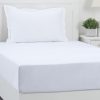 eden white king fitted sheet