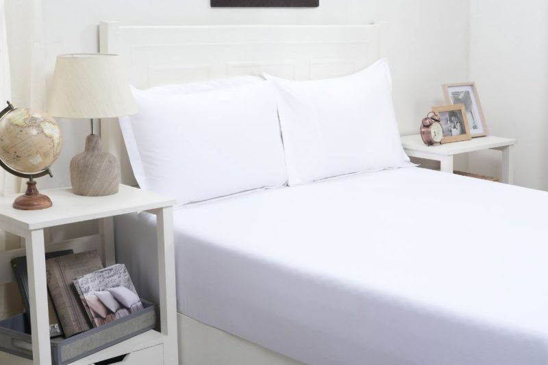 eden white queen fitted sheet