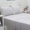 eden alloy king flat sheet + fitted sheet + 2 pillow cases