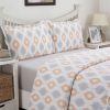 lucasta red king duvet cover + 2 pillow cases