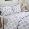 lucasta blue king duvet cover + 2 pillow cases