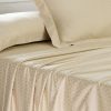 maspar leaf white king flat sheet + 2 pillow cases (copy)