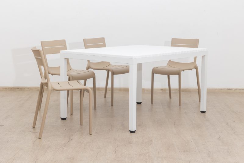 theo - 1.4m outdoor dining + weston chairs