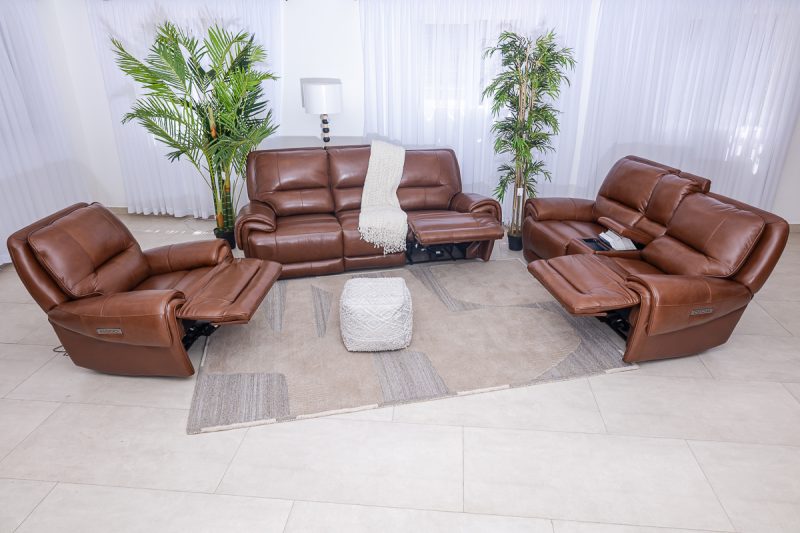 LEATHER - RECLINERS SOFAS