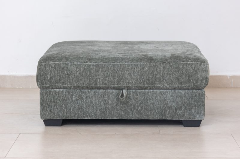 kelton fabric corner sofa + ottoman