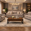 AUSTEN 6 Seater Fabric Sofa (3+2+1)