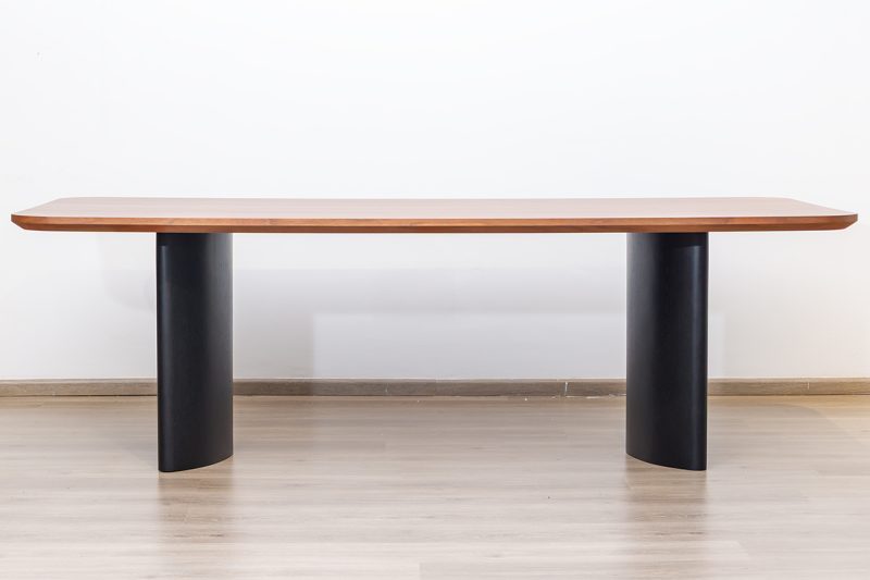 dianne dining table + 8 plum chairs
