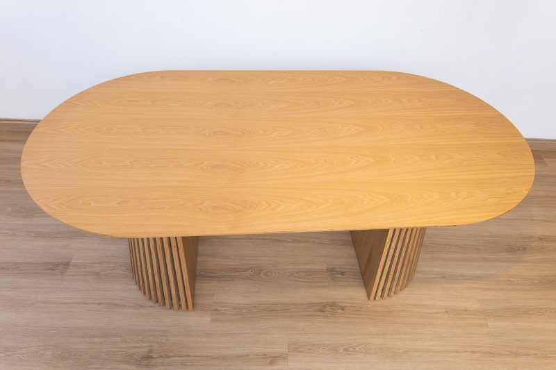 jules dining table + 6 alexa chairs