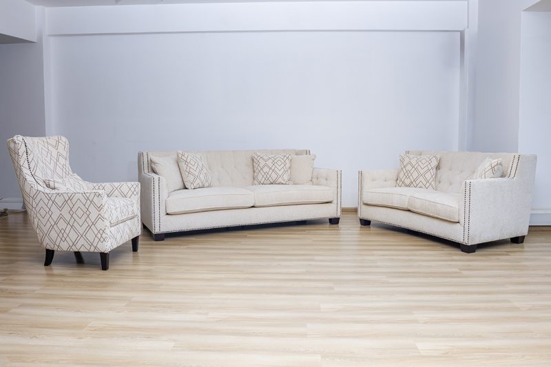 costera 7 seater fabric sofa (3+2+1+1)