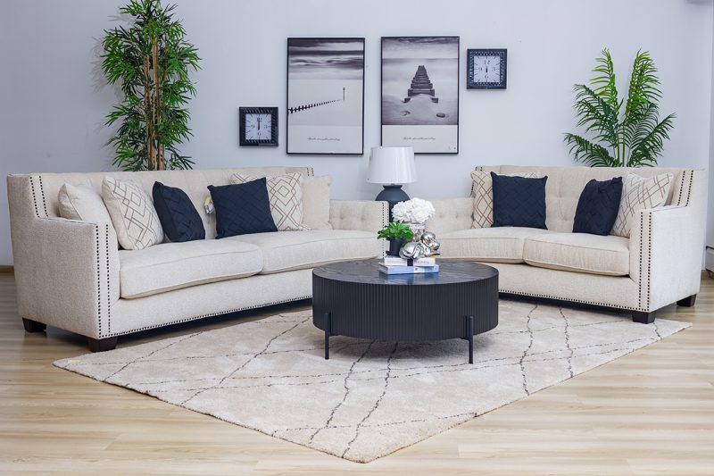 costera 7 seater fabric sofa (3+2+1+1)