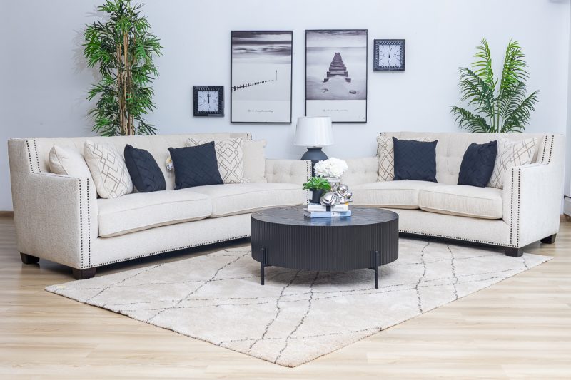 costera 7 seater fabric sofa (3+2+1+1)