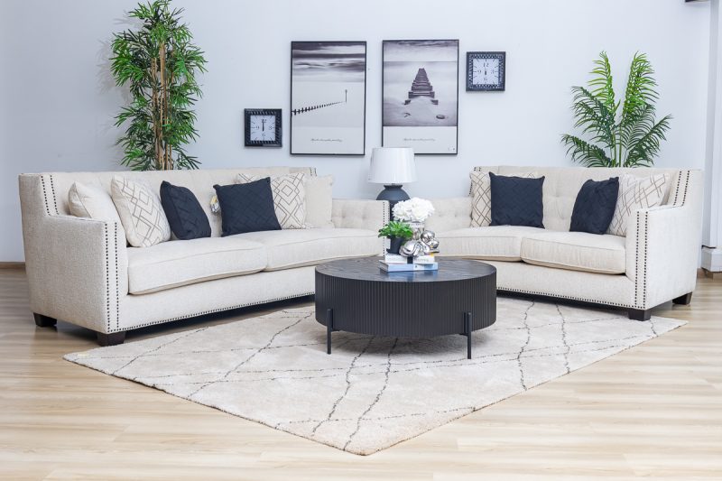 costera 7 seater fabric sofa (3+2+1+1)