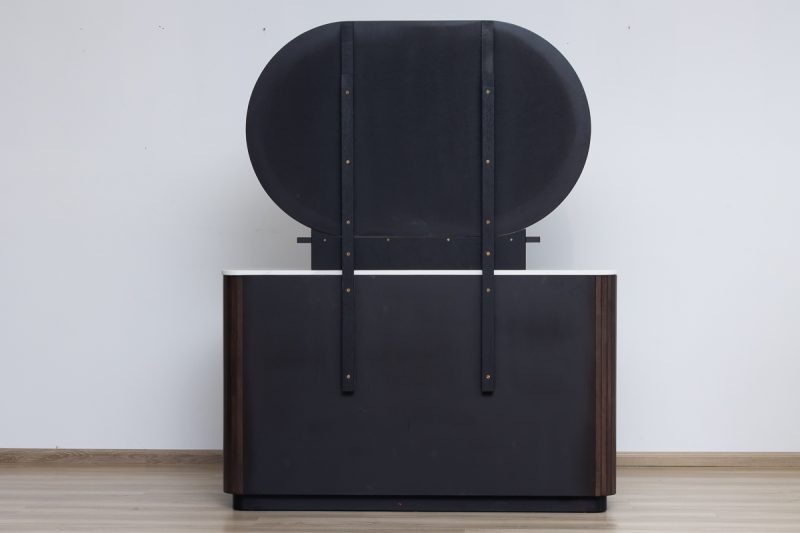 TOSSA Dresser Mirror 13 tossa king package – king bed + 2 nightstands + dresser mirror