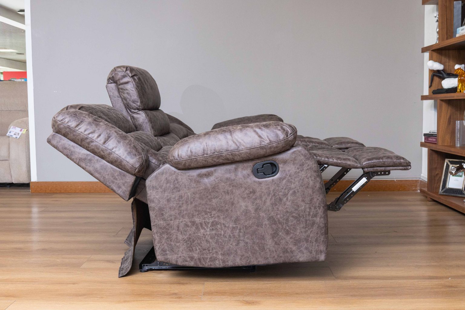 NOVA 5 Seater Fabric Recliner Sofa (3+1+1) 9 NOVA 5 Seater Fabric Recliner Sofa (3+1+1) - Image 5