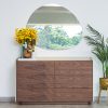 ELISE Dresser Mirror 14 elise king package - king bed + 2 nightstands + dresser mirror