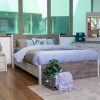 FRENCH King Bed + 2 Nightstand 30 0O2A7575