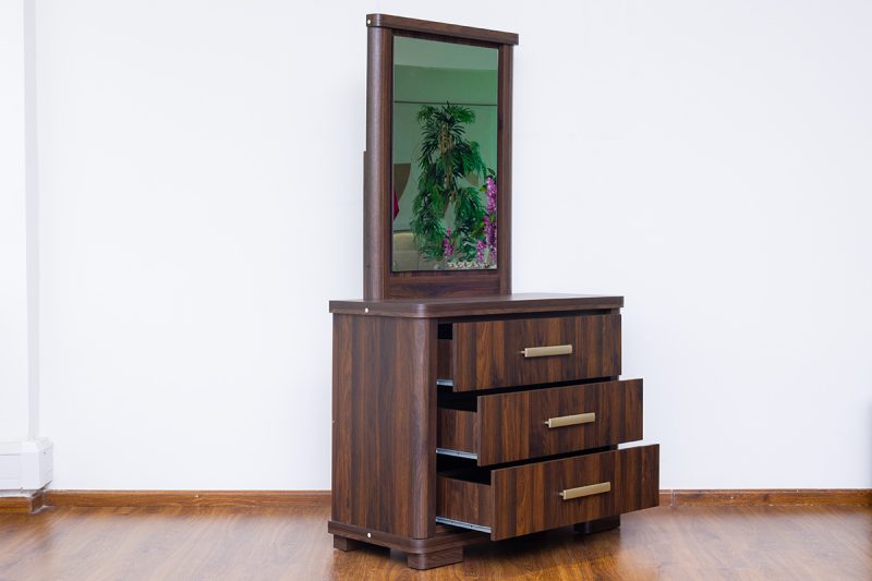 vatican king package – king bed + 1 nightstand + dresser mirror
