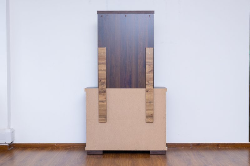 vatican king package – king bed + 1 nightstands + dresser mirror