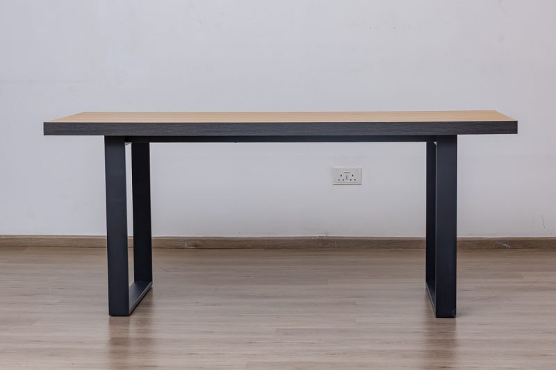 harper dining table + 6 belfast chairs