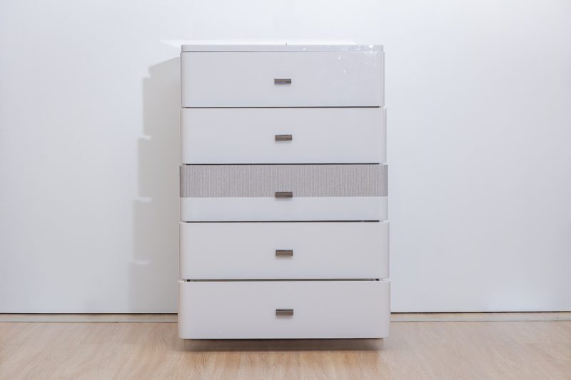 santino king package - king bed + 2 nightstands + dresser mirror + chest of drawers (copy)