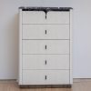 CIRO Chest of Drawers 27 ciro king package - king bed + 2 nightstands + dresser mirror + chest of drawers
