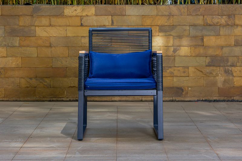 ramee 4 seater outdoor sofa (2+1+1) + coffee table