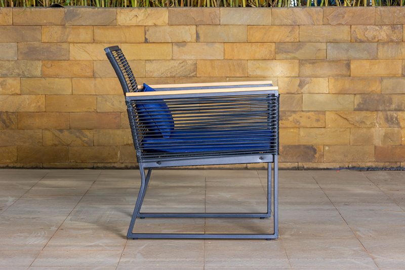 ramee 4 seater outdoor sofa (2+1+1) + coffee table
