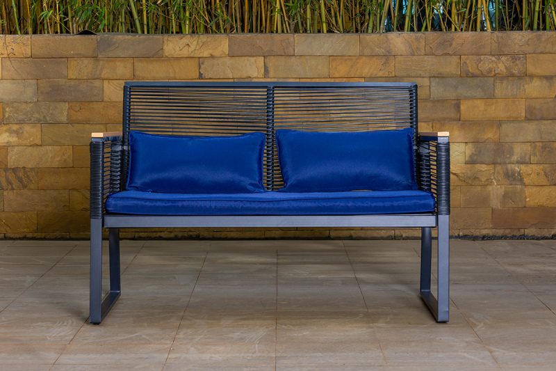 ramee 4 seater outdoor sofa (2+1+1) + coffee table