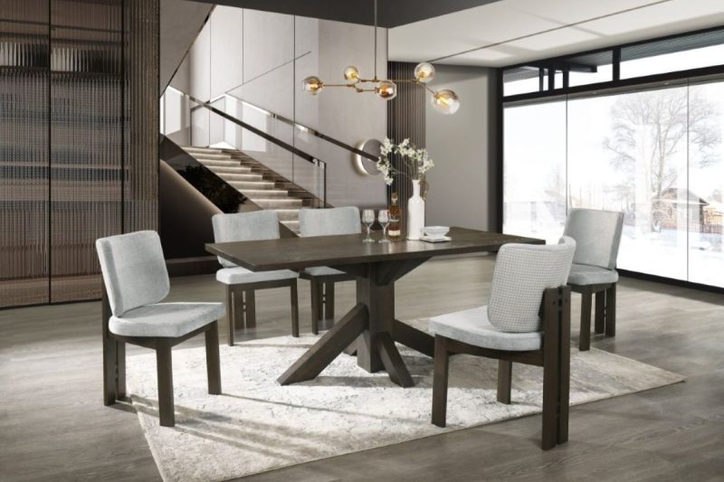 carlo dining table + 8 chairs