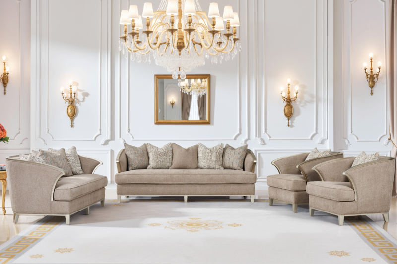 CAMBRIDGE 7 Seater Fabric Sofa (3+2+1+1)