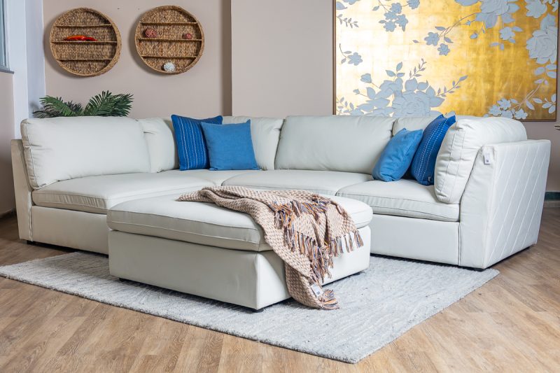 INGRID Sectional Leather Sofa