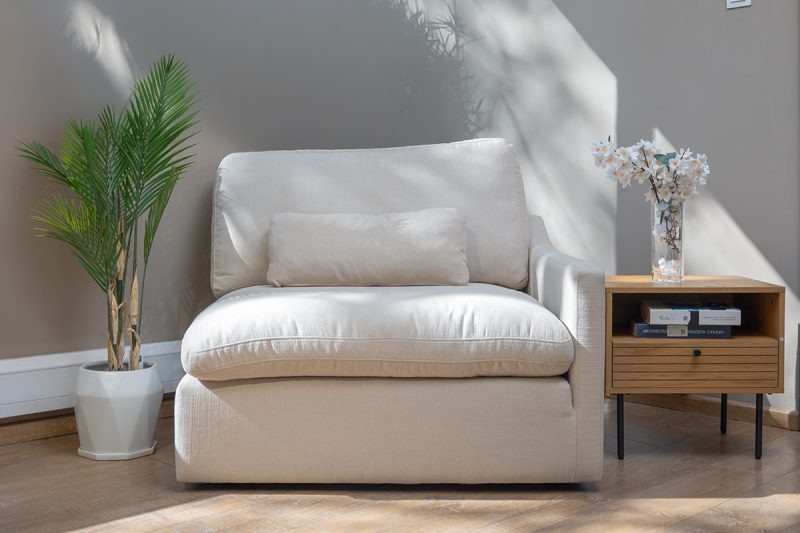 PALMER Modular Sofa - Right Arm 1.5 Seater + 1 Arm pillow