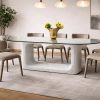 MADISON Dining Table + 8 AGAM Dining Chairs