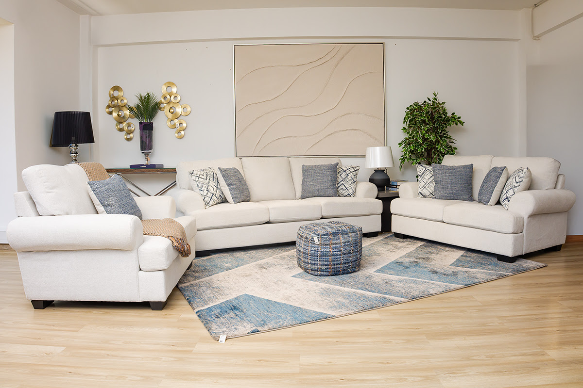 Karley – 6-Seater Fabric Sofa